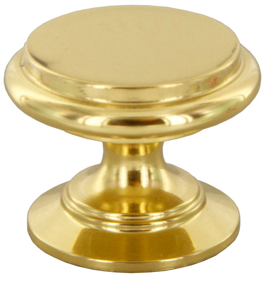 POMOLO OTTONE 2174/C D 17 MM ORO LUCIDO- CAFIM- 25,0 pz