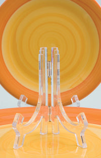 REGGIPIATTI DA APPOGGIO IN ACRILICO H 10 CM- 6,0 pz