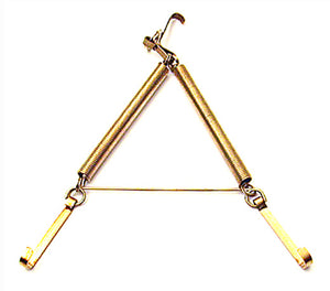 APPENDIPIATTI A MOLLA OTTONATO N. 2 16X25 CM- DIESSE- 10,0 pz