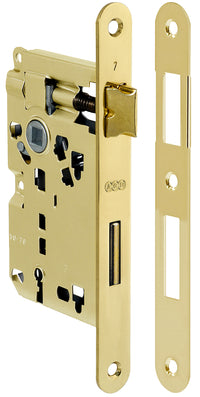 PATENT SERRATURA OTTONATA AGB Q.8/70 50 MM B.TONDO- ALBAN GIACOMO- 5,0 pz