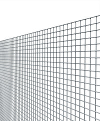 RETE QUADRAZINC 10,6X10,6 F 0,90 H 100 CM DA 25 M- 1,0 rotoli