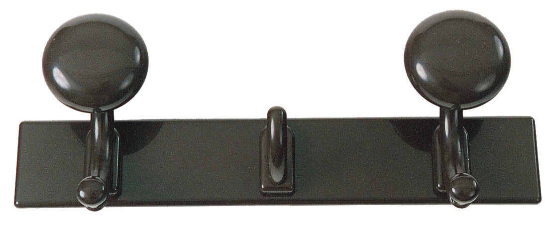 APPENDIABITI BALL 3 POSTI 360X130 MM NERO**- MINUMET- 1,0 pz