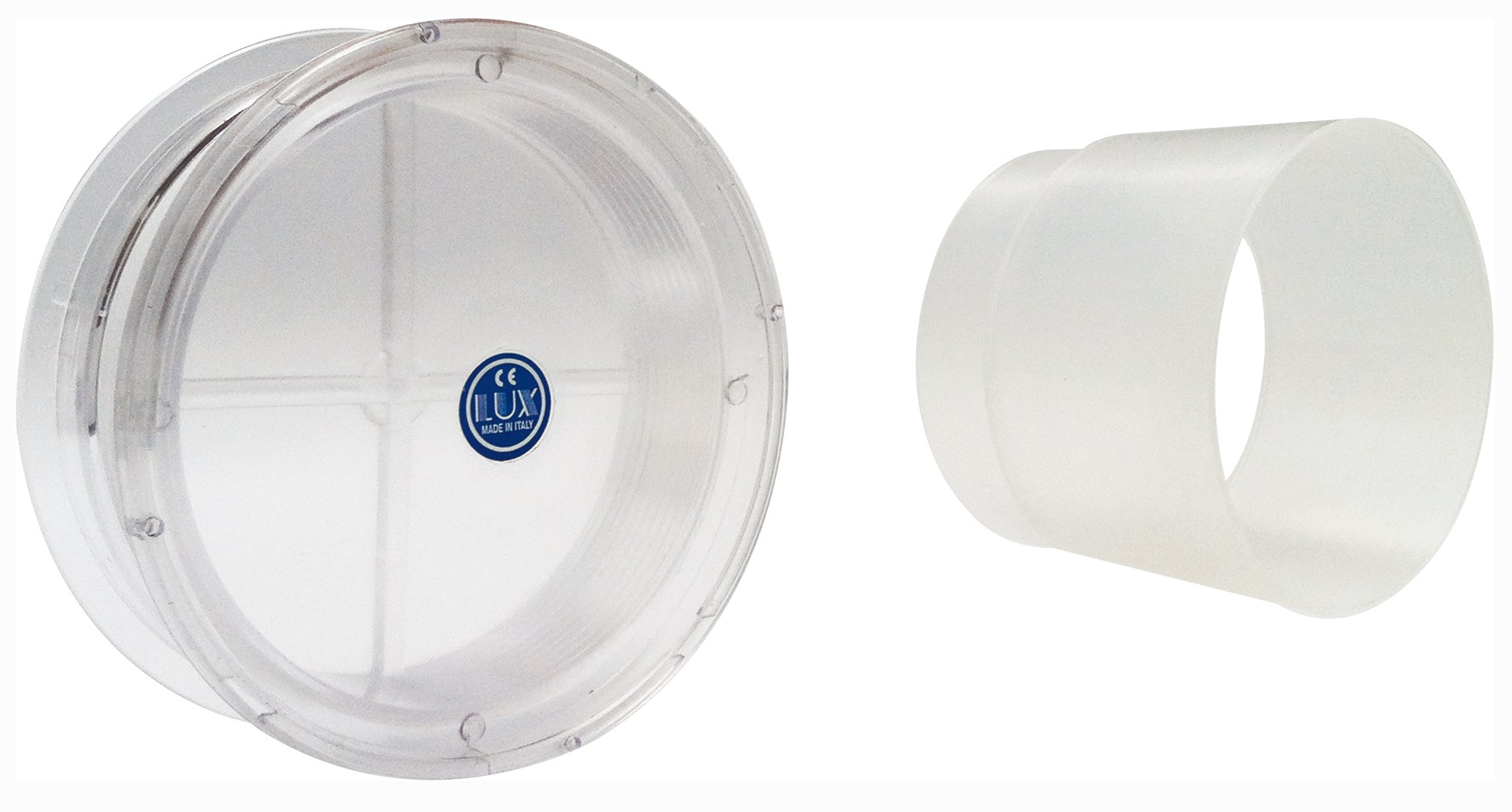 TAPPO PER CLIMATIZZATORE D 120 MM TRASPARENTE- 1,0 pz