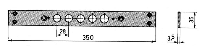 CISA 06221.00 FRONTALE SERRATURA 57515- CISA- 1,0 pz