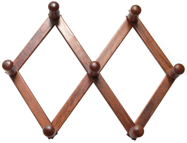 APPENDIABITI ESTENSIBILE A 7 GANCI NOCE**- DIESSE- 2,0 pz