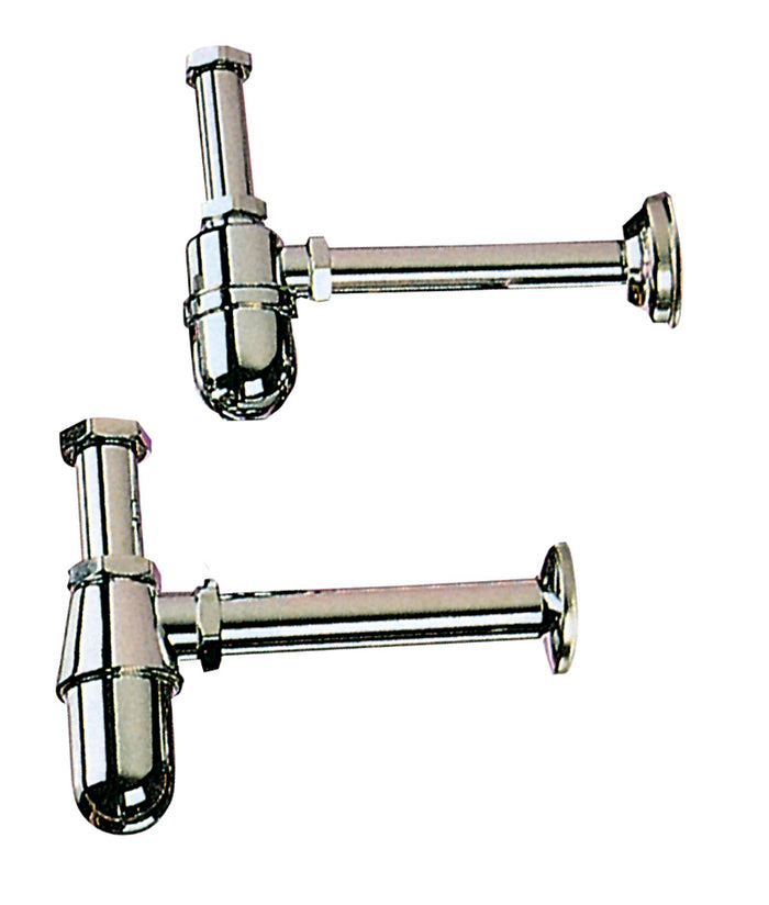 SIFONE A BOTTIGLIA OTTONE CROMATO D  1*- ALCO- 1,0 pz