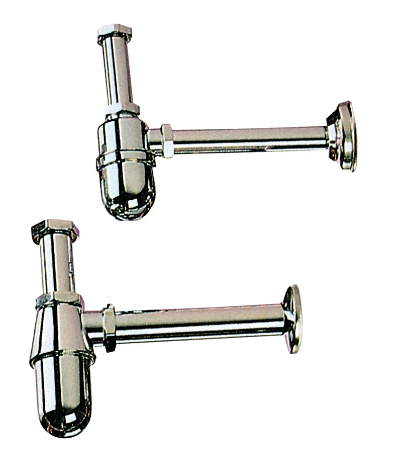 SIFONE A BOTTIGLIA OTTONE CROMATO D  1*- ALCO- 1,0 pz