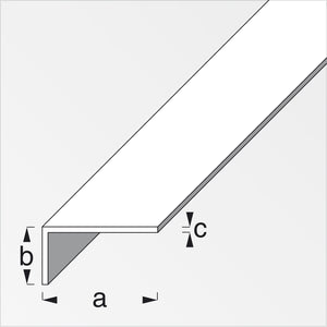 PROFILO BIANCO H.200 CM ELLE 15X10X1 MM- 5,0 pz