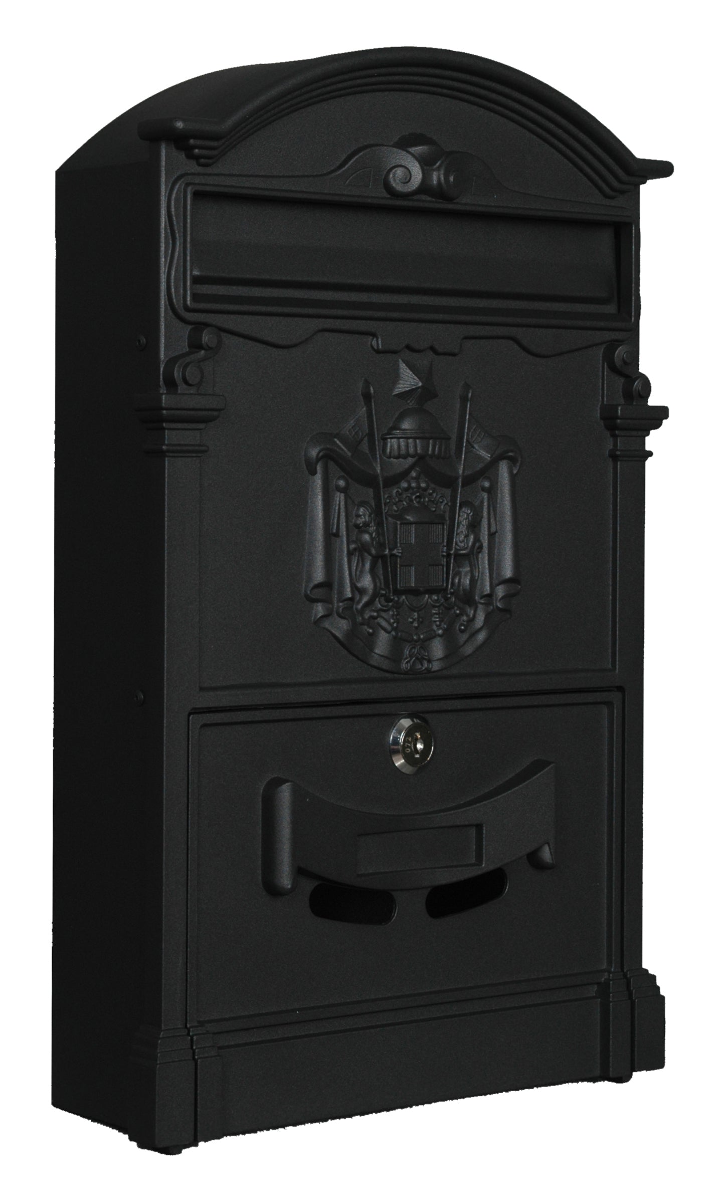 CASSETTA POSTALE REGIA POSTA ALL 26X9X41 CM NERO- CHINA SUZHOU 6003- 1,0 pz