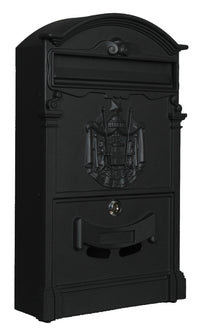 CASSETTA POSTALE REGIA POSTA ALL 26X9X41 CM NERO- CHINA SUZHOU 6003- 1,0 pz