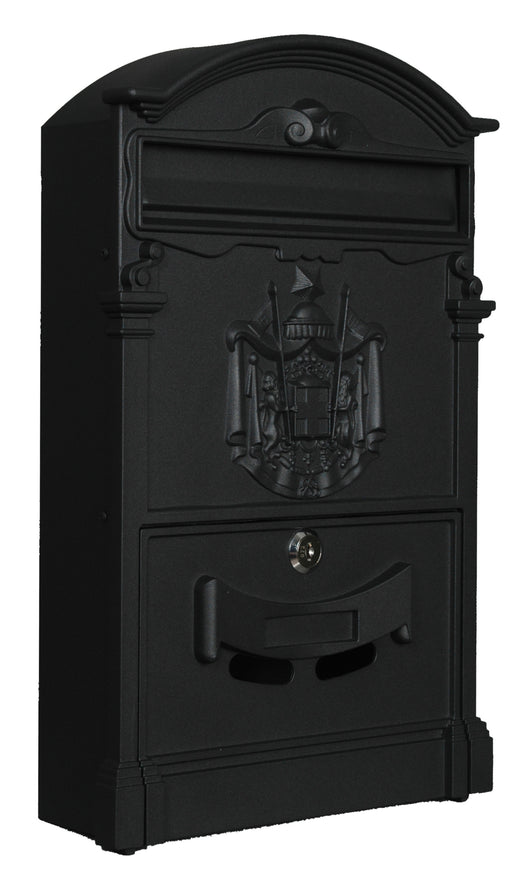 CASSETTA POSTALE REGIA POSTA ALL 26X9X41 CM NERO- CHINA SUZHOU 6003- 1,0 pz