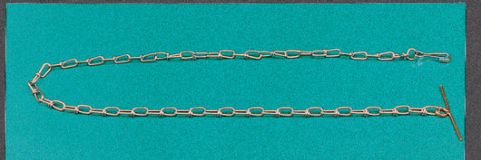 CATENA P/CANI CON MOSCHETTONE 300 CM*- 6,0 pz