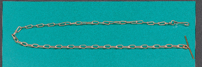 CATENA P/CANI CON MOSCHETTONE 300 CM*- 6,0 pz