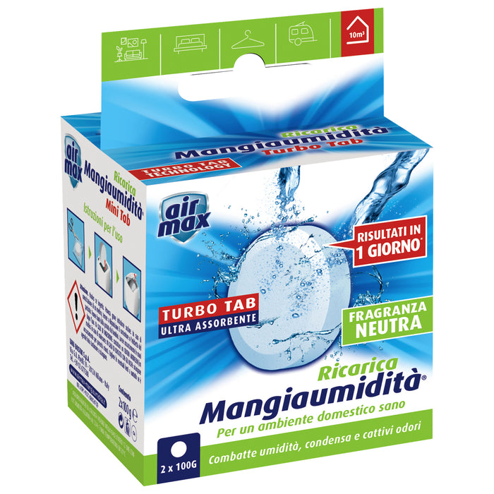 AIRMAX ASSORBIUMIDITA RICARICA MINITAB NEUTRA- 6,0 pz