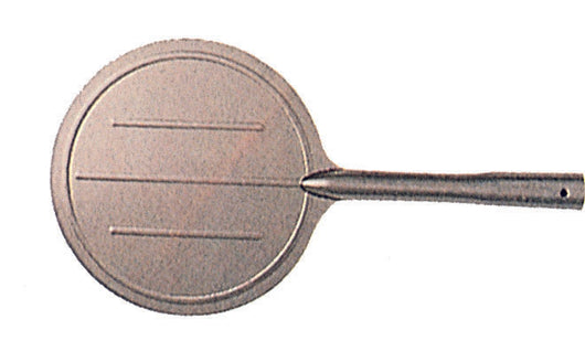 PALA P/PIZZA ACCIAIO INOX D 19 CM S/MANICO     3- FALCI- 1,0 pz