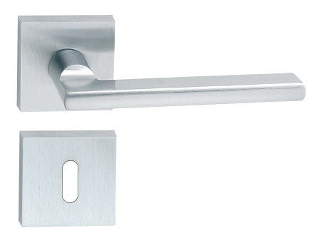 MANIGLIA OTTONE METRO C/BOCCHETTA CROM SATIN- FRASCIO- 1,0 pz