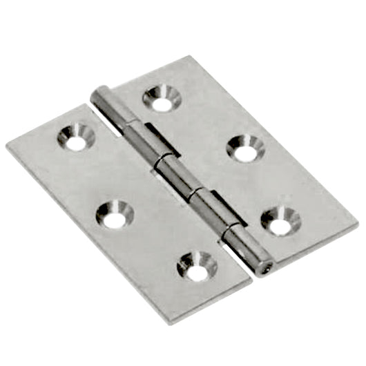 BL CERNIERA FRESATA PIANA NICHEL SAT 60X50 MM 2 PZ- MARIVA- 6,0 blister