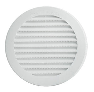 GRIGLIA AERAZIONE PLASTICA D  80 MM- 100,0 pz