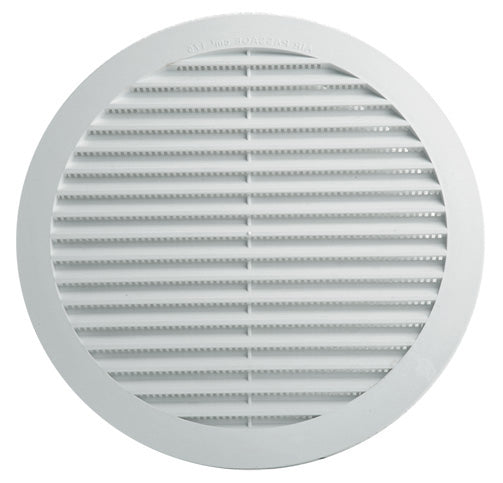 GRIGLIA AERAZIONE PLASTICA D 120 MM- 25,0 pz