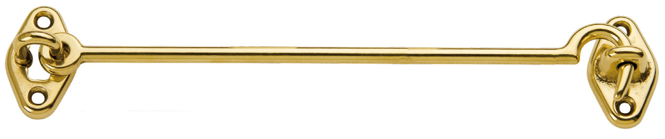 GANCIO FERMAFINESTRA OTTONE LUCIDO 200 MM- 12,0 pz