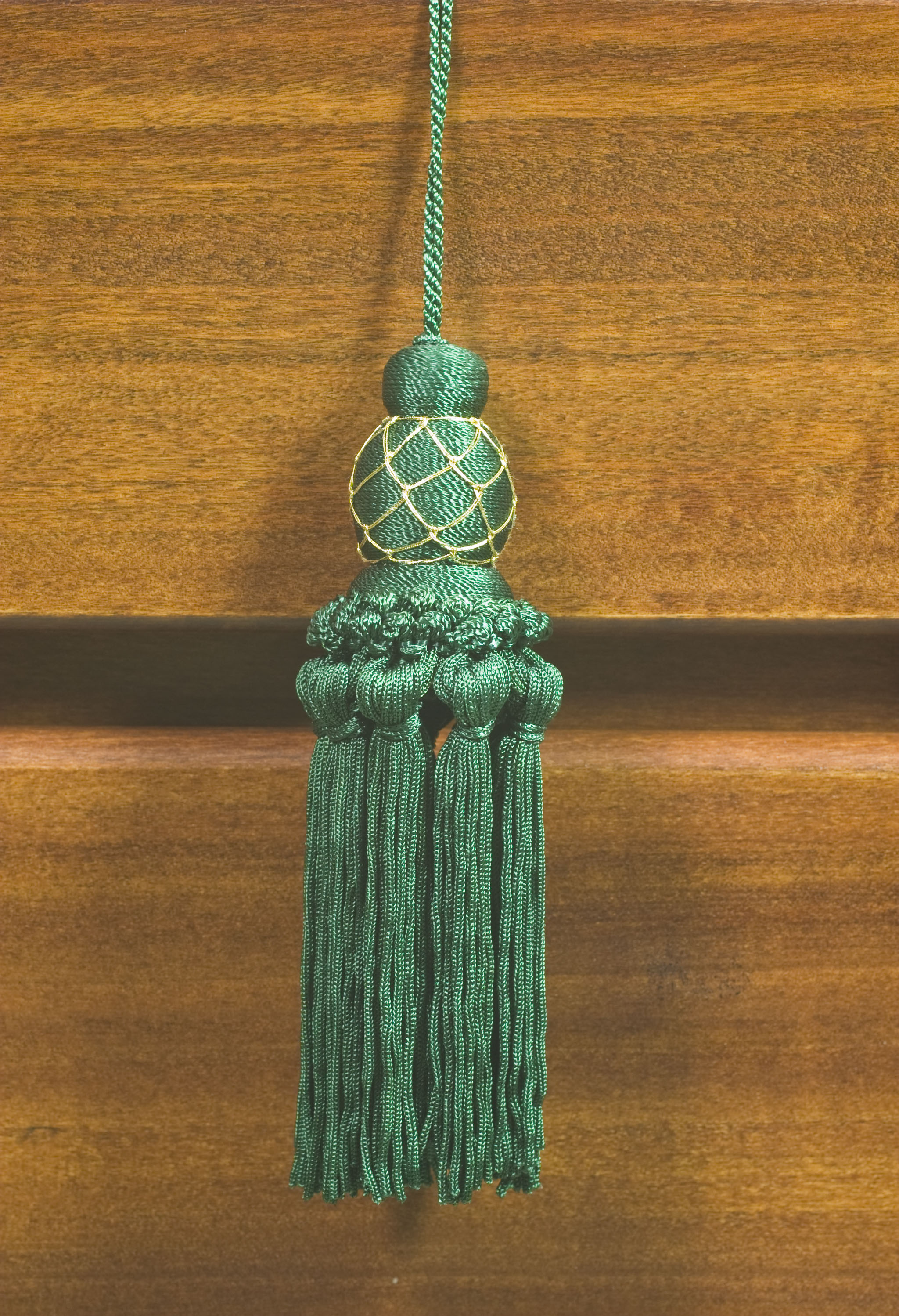 FIOCCO PER CHIAVE ASBURGO CM.13 VERDE- 6,0 pz