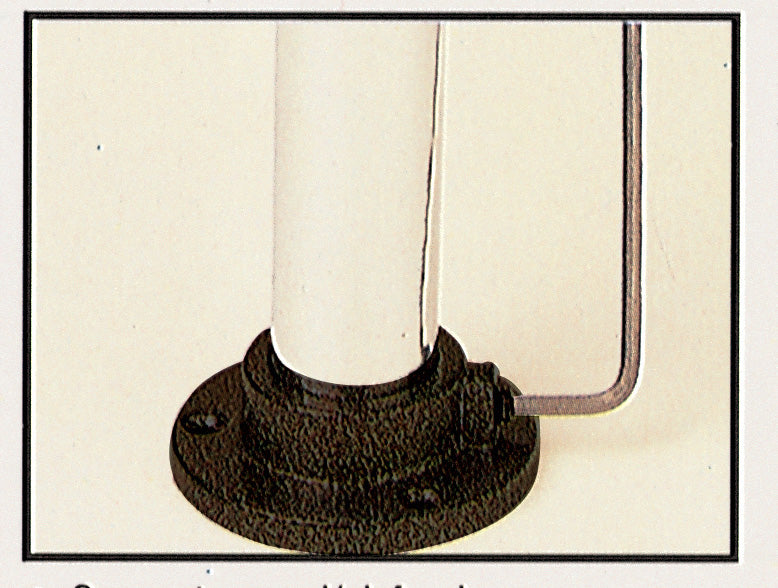 GHIERA DI FISSAGGIO PER TUBO VERNIC NERO FIG. 5**- 10,0 pz