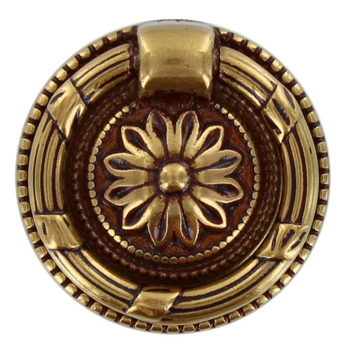 MANIGLIA OTTONE 12235 D  37 MM PATINE**- 25,0 pz