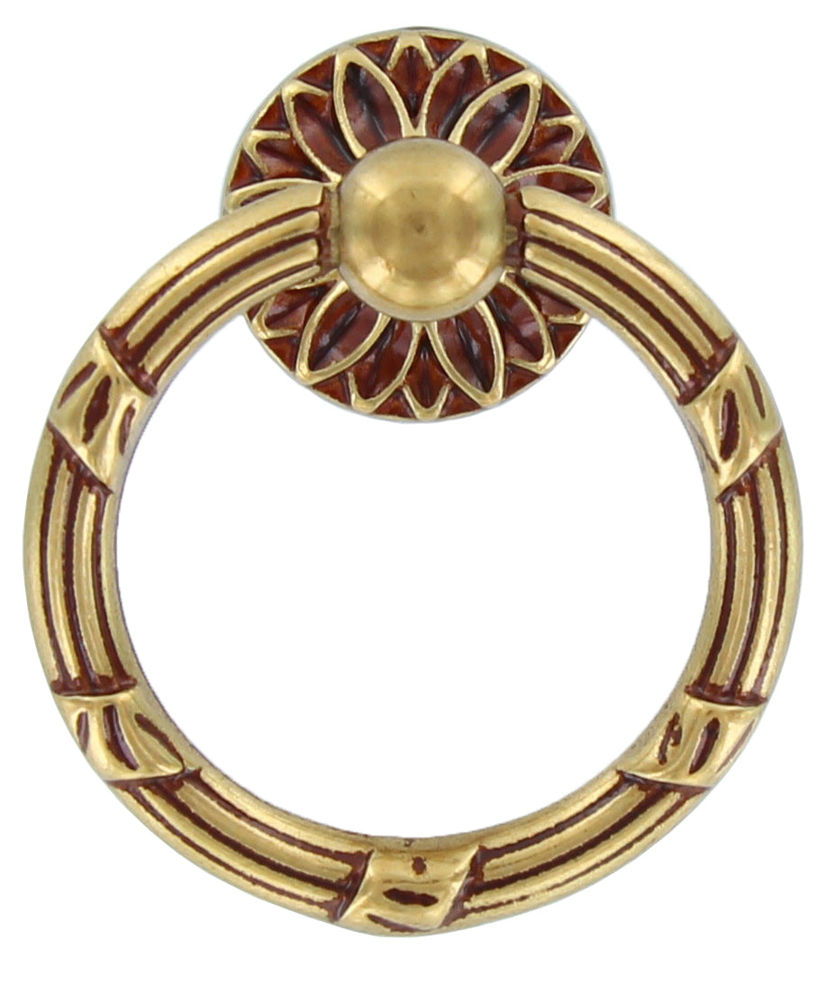 MANIGLIA OTTONE 09236 D 42X49 MM PATINE*- 25,0 pz