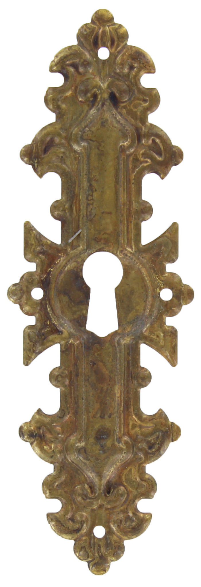 BOCCHETTA OTTONE 30692  38X114 MM ANTICATO**- 25,0 pz