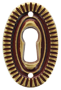 BOCCHETTA OTTONE 30643 25X38 MM PATINE**- METAL STYLE- 50,0 pz