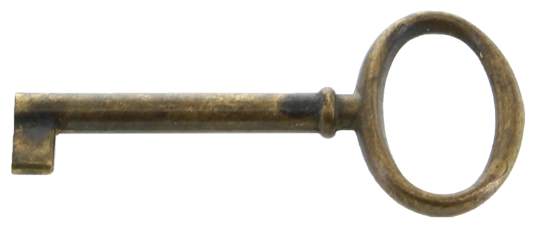 CHIAVE PER MOBILI 33706 34X73 MM OTTONE ANTICATO**- METAL STYLE- 25,0 pz