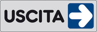 ETICHETTA ADESIVA 150X50 USCITA (DX)- 10,0 pz