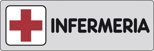 ETICHETTA ADESIVA 150X50 INFERMERIA- 10,0 pz
