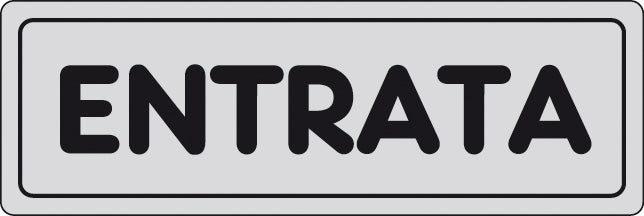 ETICHETTA ADESIVA 150X50 ENTRATA- 10,0 pz