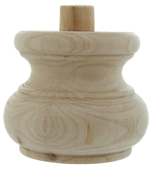 PIEDE IN LEGNO ONTANO 53008 95X75 MM- 8,0 pz