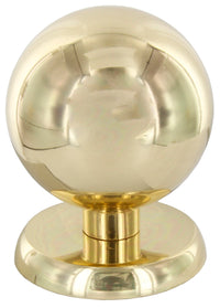 POMOLO OTTONE SFERICO D 70 MM LUCIDO- 2,0 pz