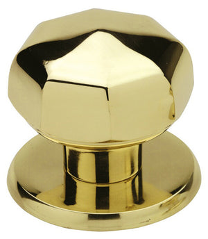 POMOLO OTTONE OTTAGONALE 70 MM LUCIDO VERNIC- BENINI- 2,0 pz