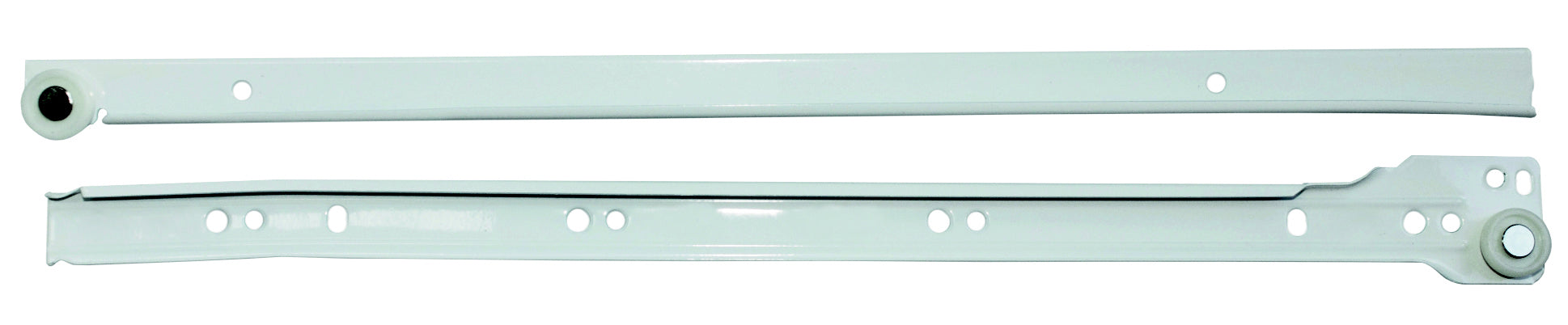 GUIDA PER CASSETTI ACCIAIO 35 CM LACCATO BIANCO*- 25,0 coppie