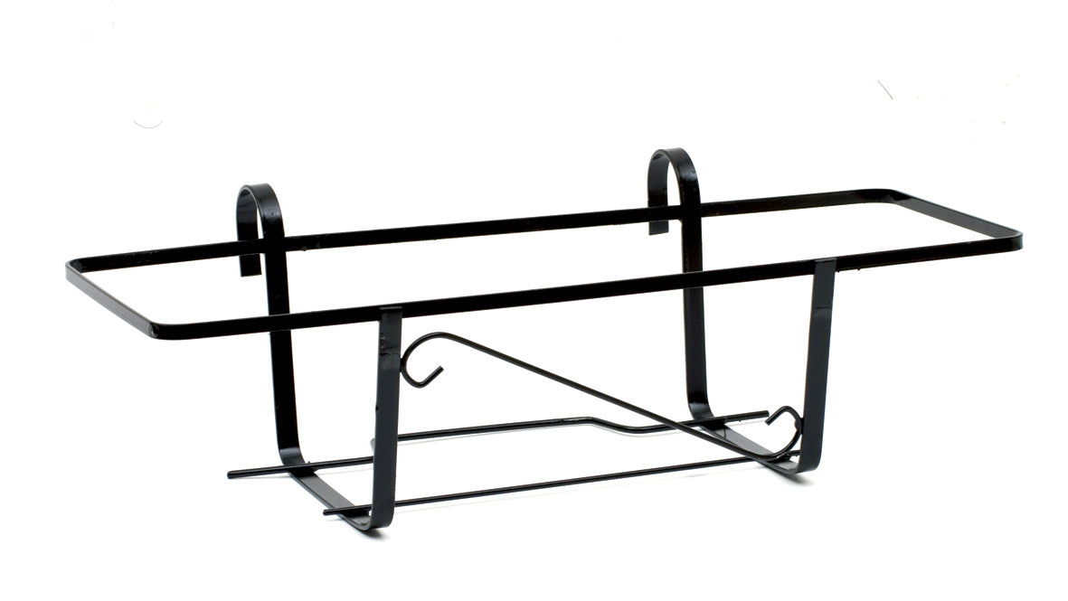 FIORIERA DA BALCONE TIPO NAPOLI 60 CM NERO- 5,0 pz