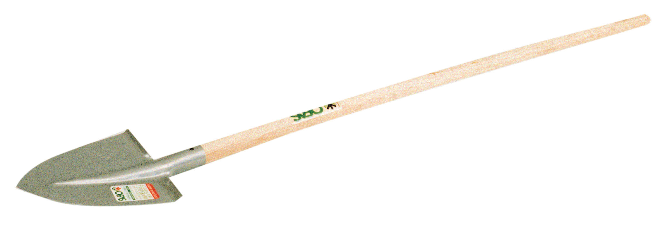 VANGA ACCIAIO TEMPERATO C/MANICO FAGGIO- 1,0 pz