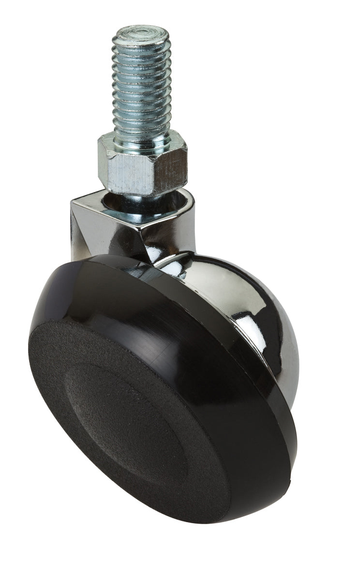 RUOTA SEMISFERICA D 40 MM CON PERNO 8MAX15 CROMO**- 4,0 pz