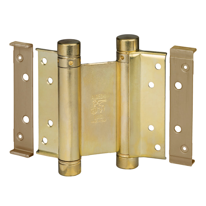 CERNIERA BOMMER OTTONATA H 100 MM- ALDEGHI LUIGI SPA- 1,0 coppie