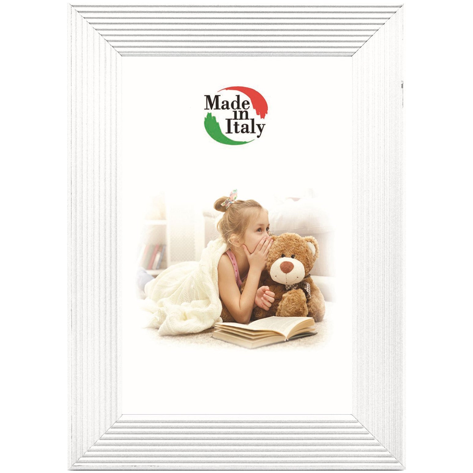 CORNICE PER QUADRI LOOK BIANCO 13X18 CM- 14,0 pz