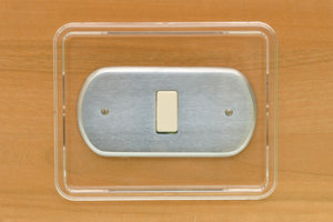 SOTTOINTERRUTTORE PLASTICA TRASPARENTE- 20,0 pz