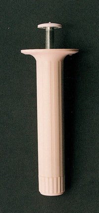 PIEDINO REGOLABILE ABS D 28X120 MM BIANCO*- 4,0 pz