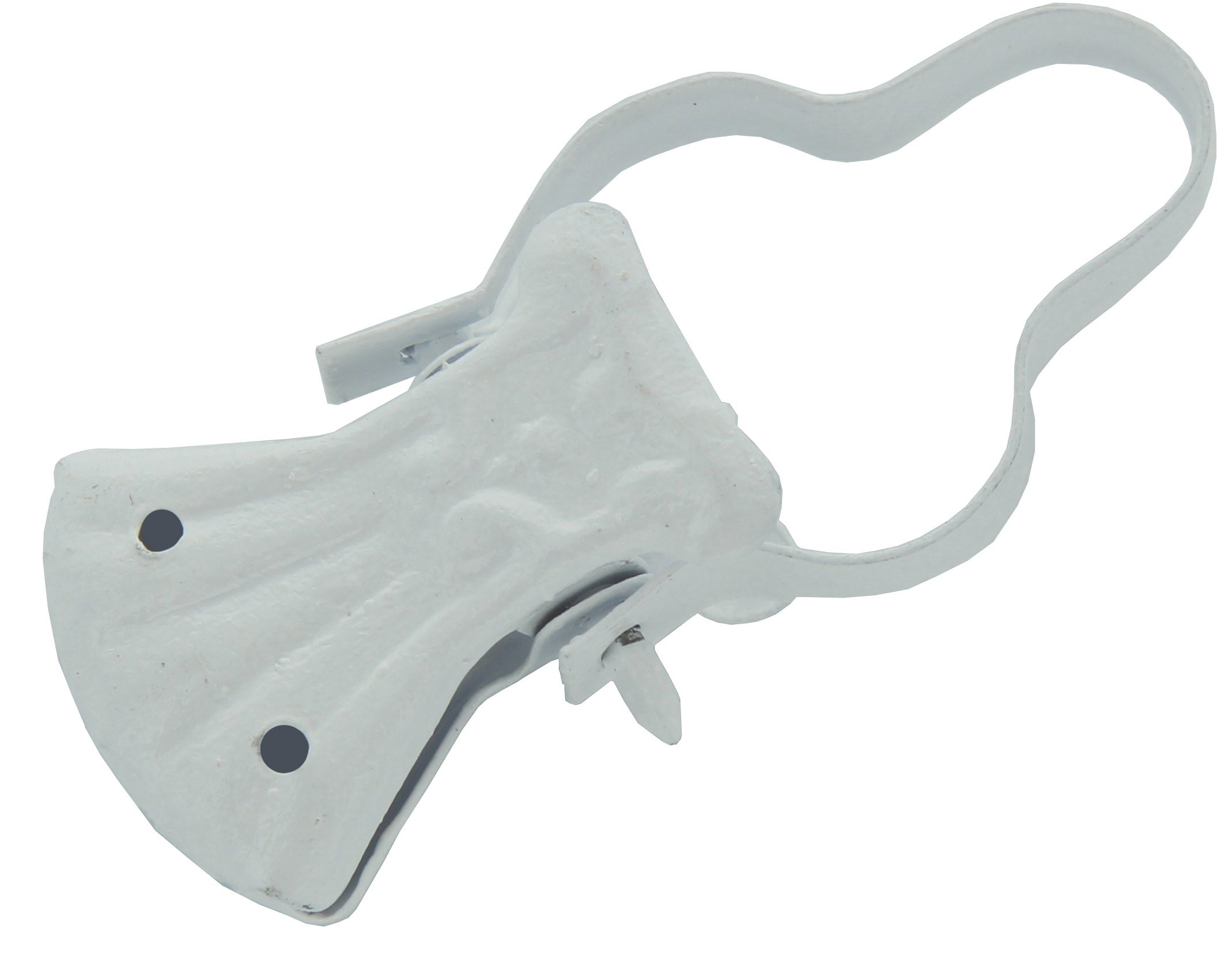 PINZA P/TENDE C/ARCO LACCATO BIANCO**- 100,0 pz