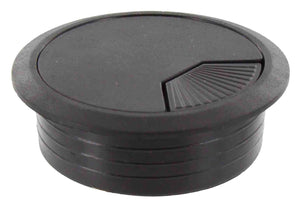 BOCCHETTA PASSACAVI D 60 MM PLASTICA NERO- COMFERUT- 20,0 pz