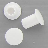 COPRIFORO PLASTICA BIANCO D 6 MM*- 1000,0 pz