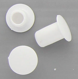 COPRIFORO PLASTICA BIANCO D 6 MM*- 1000,0 pz