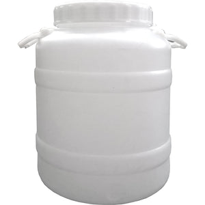 FUSTO HDPE BOCCA LARGA 30 L PREDISP RUBINETTO 3/4- 3,0 pz